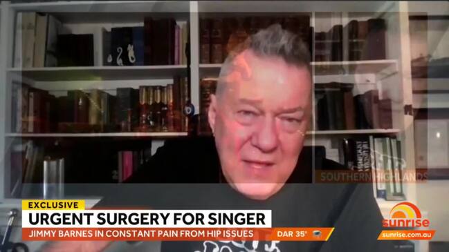 Jimmy Barnes talks about his health battle