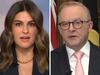 ‘That’s not right’: Albo cuts off Today host