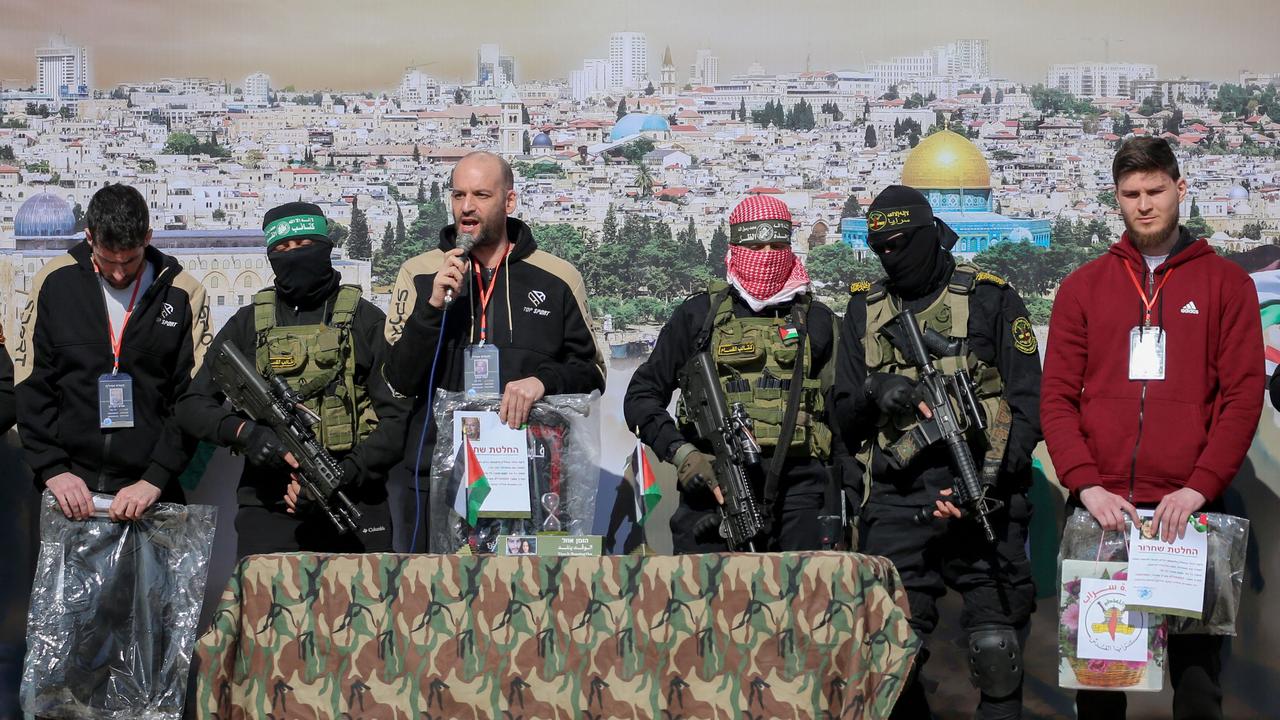 Hamas takes swipe at Trump’s Gaza plan during hostage release