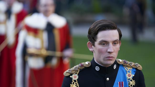 UK actor Josh O'Connor as Prince Charles in a scene from season three of The Crown on Netflix.