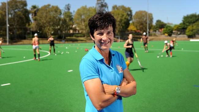 Coach Nikki Taylor in 2013 as Kedron-Wavell prepared for the grand final.