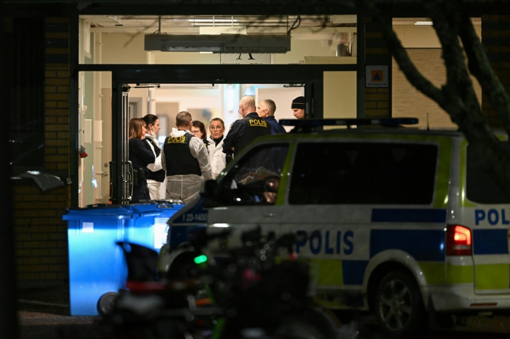 ‘Bodies on the ground’: mass shooting shocks Sweden’s Orebro