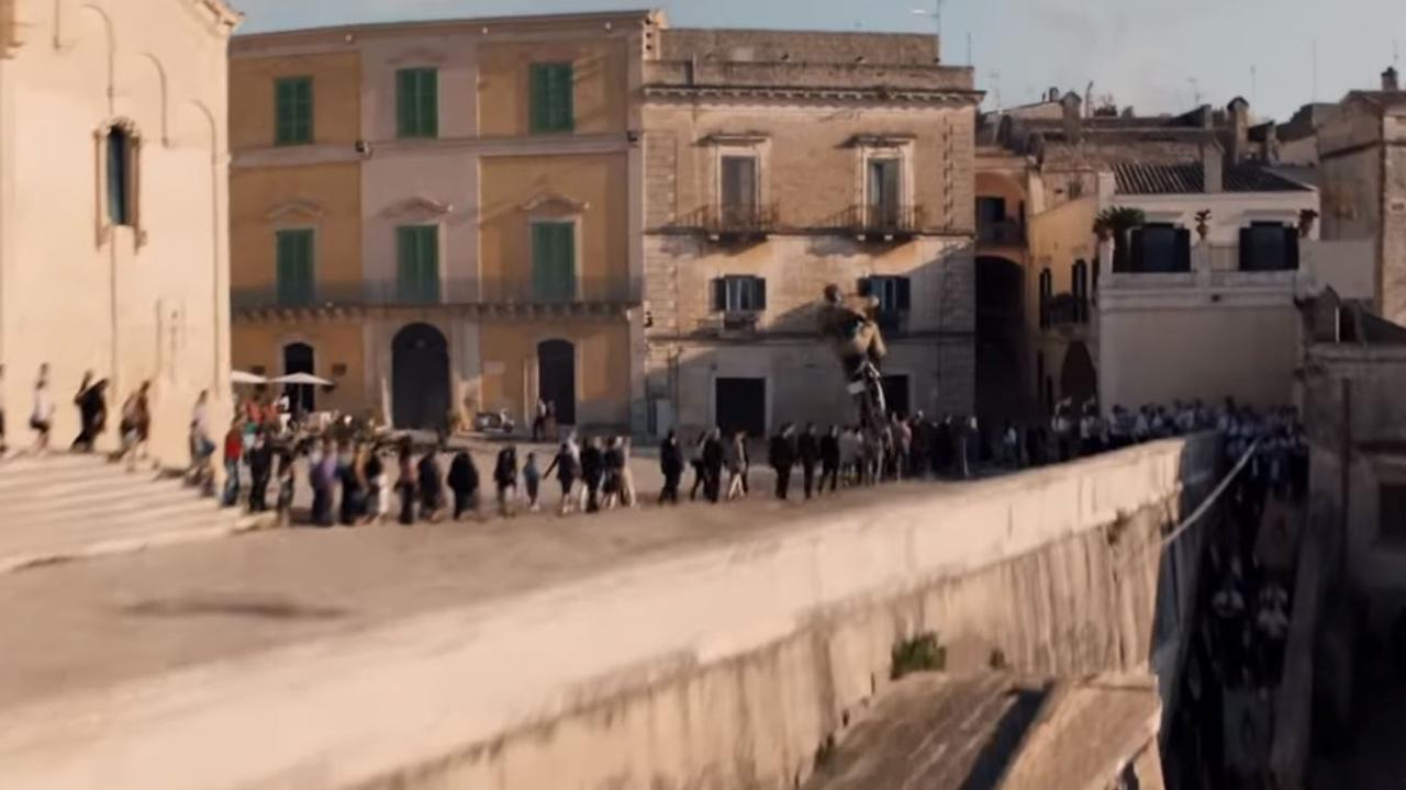 It's not a Bond without an insane chase sequence