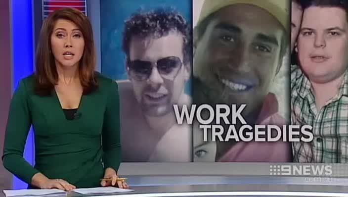 Nine News: Work tragedies