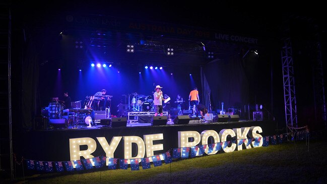 A rock concert will kick off at 5pm at North Ryde Common. Three young bands will also be competing in the Battle of the Bands competition to compete for this year’s title. Picture: Ryde Council