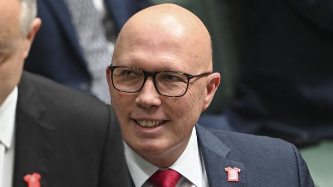 CANBERRA, Australia - NewsWire Photos - June 25, 2024: Leader of the Opposition Peter Dutton during Question Time at Parliament House in Canberra. Picture: NewsWire / Martin Ollman