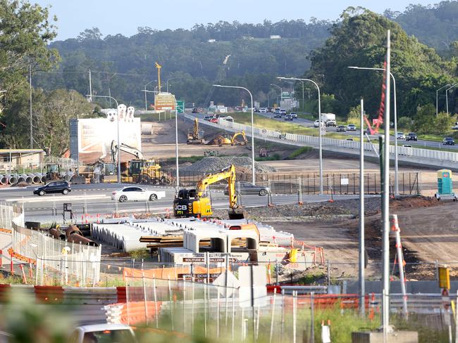 Bruce Highway roadworks at Palmview 6th May 2018Photo AAP/ Ric Frearson