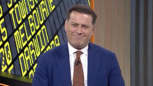 Karl Stefanovic was left red-faced on Today this morning after revealing his Easter plans. "What could go wrong?"