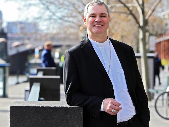 31/07/18 Incoming Archbishop of Melbourne Peter Comensoli. Aaron Francis/The Australian