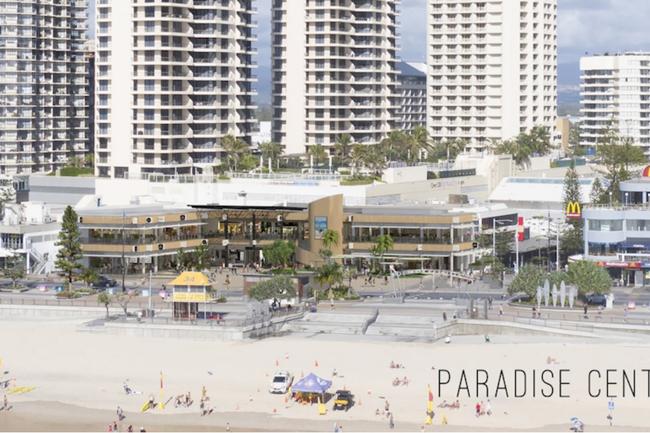 Artist impression of the proposed redevelopment of the Paradise Centre in Surfers Paradise on the Gold Coast.