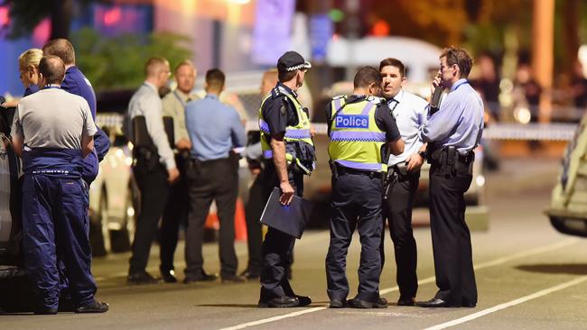 Mr El Nasher allegedly fired seven rounds into the other group as they exited the boxing event at Melbourne Pavilion. Picture: Lawrence Pinder