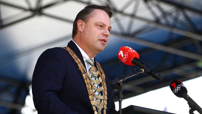 Adrian Schrinner, Lord Mayor of Brisbane is assured a seat on the board (Photo by Chris Hyde/Getty Images)