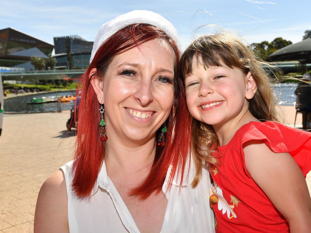 Larissa Vater and Lyla. Picture: AAP / Keryn Stevens