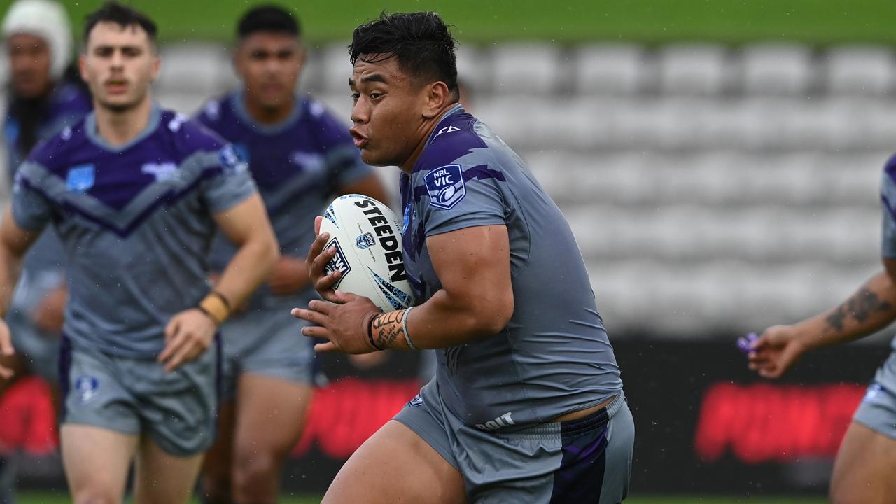 Jack Natapu has been a shining light for the Victoria Thunderbolts. Picture: Grant Trouville/NRL Photos