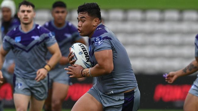 Jack Natapu has been a shining light for the Victoria Thunderbolts. Picture: Grant Trouville/NRL Photos