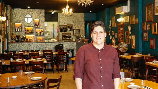 Andrea Papapostolou from Vero Pasta and Wine in Frankston has urged residents to support their local by purchasing takeaway orders during the coronavirus outbreak.