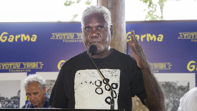 Mr B Yunupingu was heavily involved in Garma Festival. Picture: Melanie Faith Dove