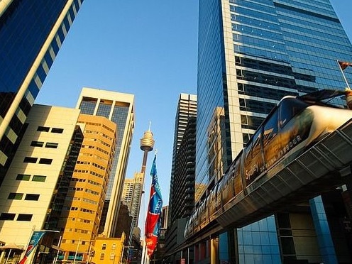 Sydney’s old monorail