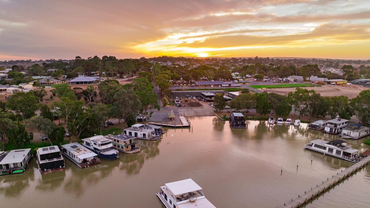 Murray Bridge. Airviewonline unveils Australia's top aerial views captured or curated by veteran photographer Stephen Brookes. Picture: Stephen Brookes