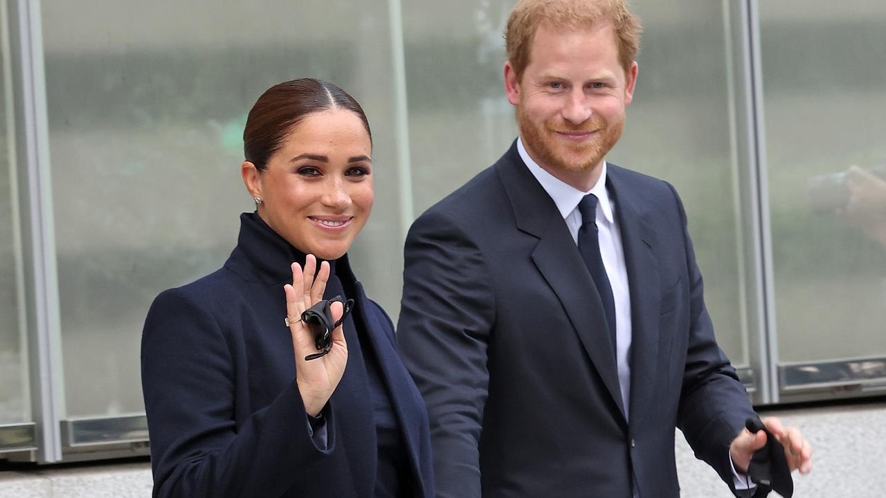 Meghan and Harry in New York on September 23. Picture: Taylor Hill/WireImage