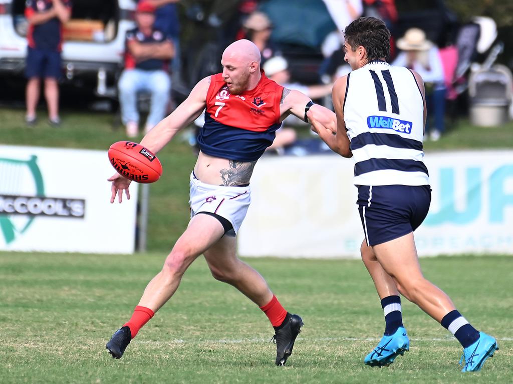 QAFL match between Broadbeach and Surfers. Sunday May 5, 2024. Picture, John Gass