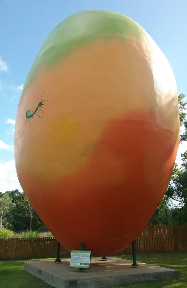 The Big Mango at Bowen cost $90,000 to build and has drawn an estimated 1.5 million visitors.