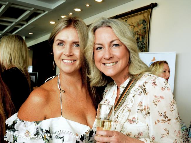 Fiona Reeves and Shelley Hopkins at St Hilda’s Foundation Legacy Lunch at Sheraton Mirage, Main Beach. Picture: Regina King