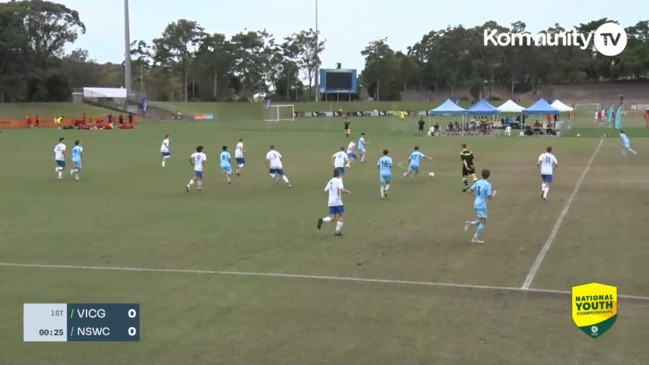 Replay: Football Australia National Youth Championships- Victoria Green v NSW Country (Boys 15 Years)