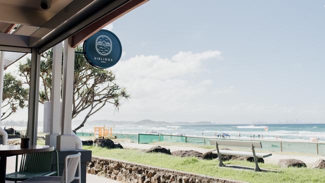 Siblings Kirra restaurant at Kirra beach. Picture: Brooke Darling