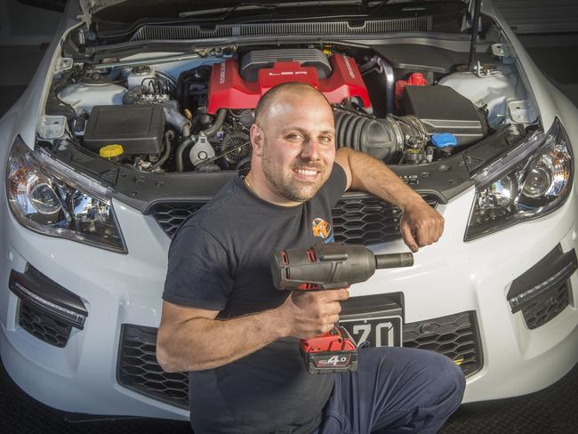 Did your mechanic make the list? Pictured is Daniel Debrincat from DMD Automotives. Picture: Rob Leeson.