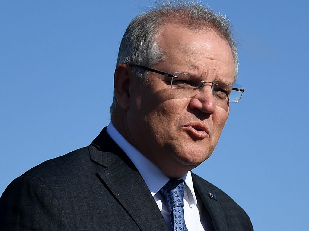 Prime Minister Scott Morrison is being urged to allow workers to crack open their super piggy bank early to buy a house. Picture: AAP Image/Joel Carrett