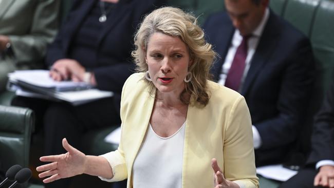 The scandal has sparked calls for the Minister for Home Affairs, Clare O'Neil and the Immigration Minister Andrew Giles to resign. Picture: NCA NewsWire / Martin Ollman