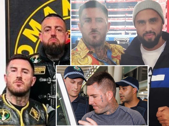 Comanchero bikie boss Allan Meehan has been replaced by painter Bemir Saravec.