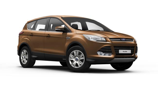 Police detected Sorger in a gold coloured Ford Kuga similar to this one. File image.