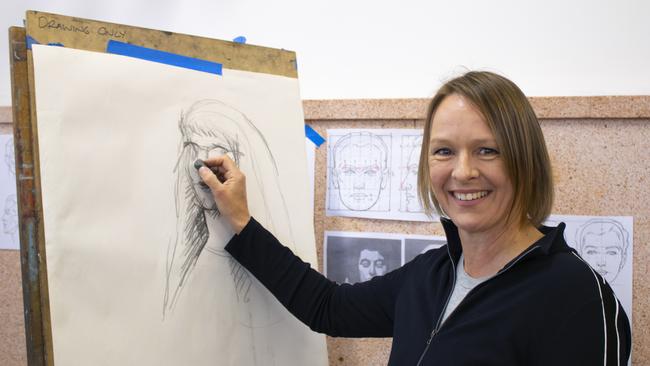 CAREERS: Lilian Henscke is completing a visual arts degree part time.