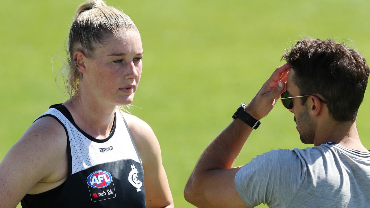 Aflw Trade News Tayla Harris Quits Carlton Looking For Third Club Daily Telegraph 