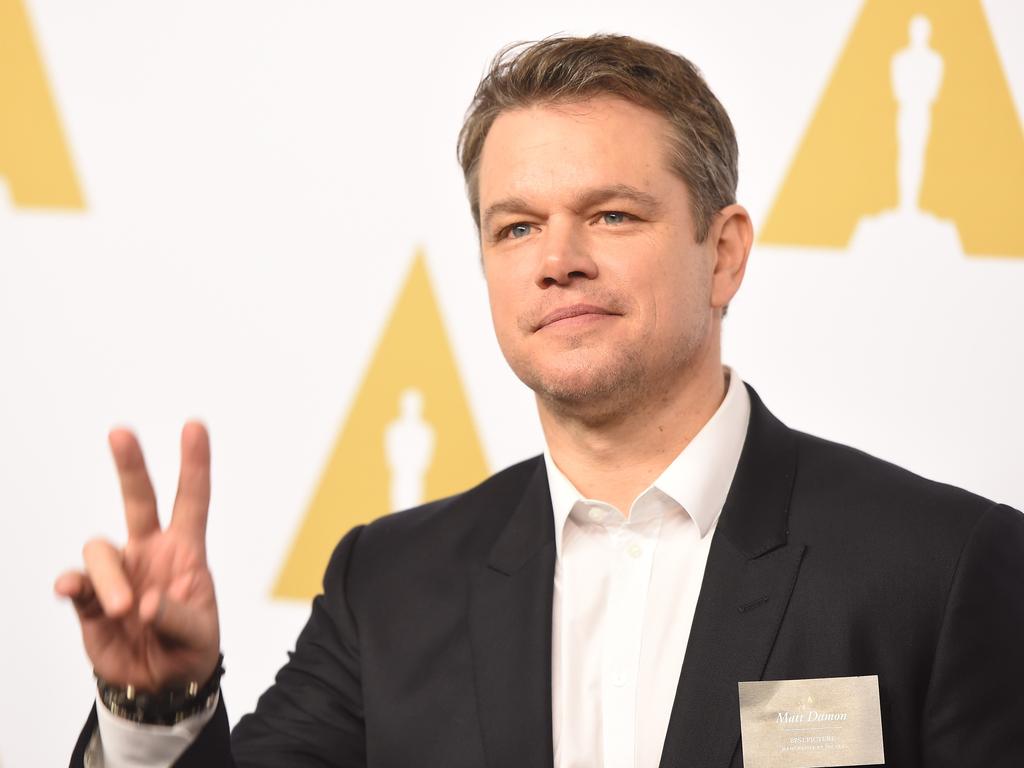 Matt Damon attends the 89th Annual Academy Awards Nominee Luncheon at The Beverly Hilton Hotel on February 6, 2017 in Beverly Hills, California. Picture: AFP