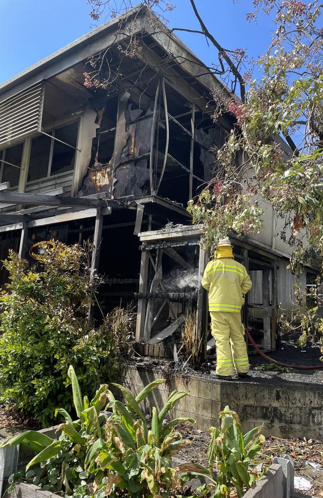 Labrador State School burnt during fire on the Gold Coast