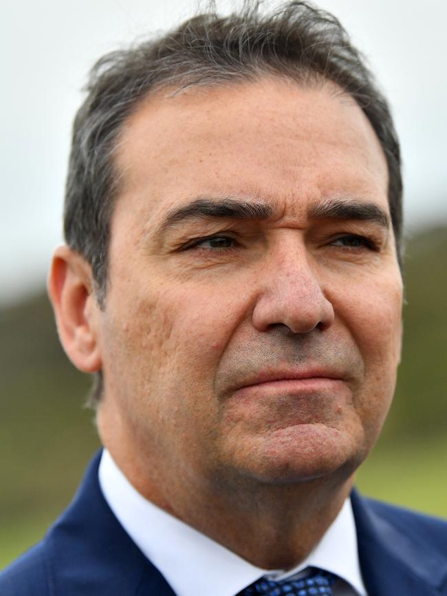 South Australian Premier Steven Marshall needs to take charge, says David Penberthy. Picture: AAP Image/David Mariuz