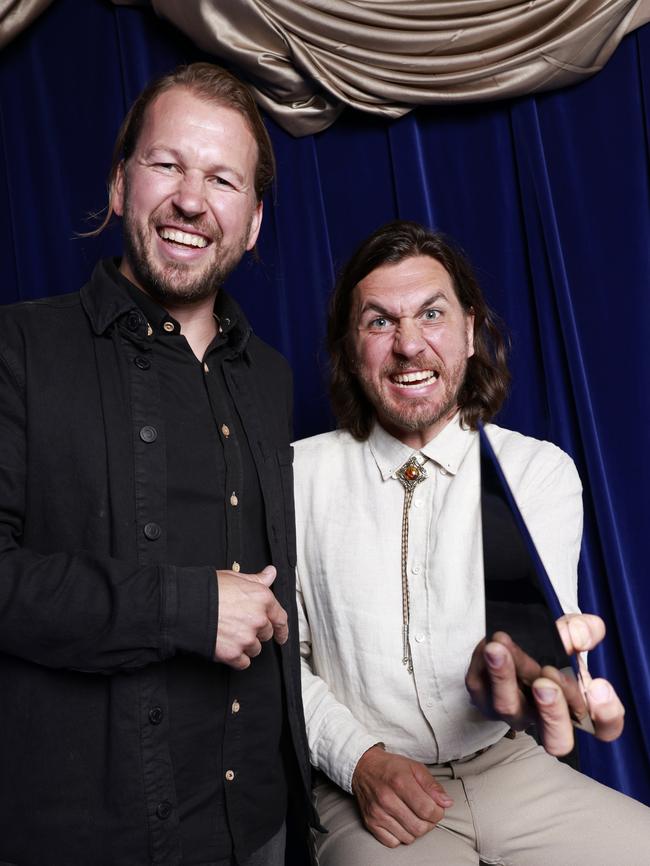 Josh Teskey and Sam Teskey from The Teskey Brothers won the ARIA for the Best Blues &amp; Roots Album. Picture: Getty Images