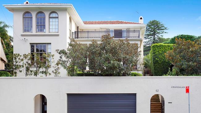 Gwandalan, on Victoria Road, Bellevue Hill, sold for around $14m pre-auction.