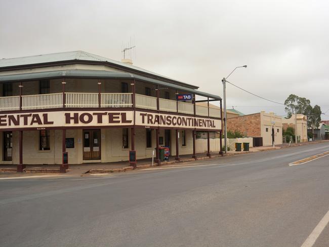 The Transcontinental Hotel in Quorn, South Australia, where Jose Enzo Omonte-Extrada worked.