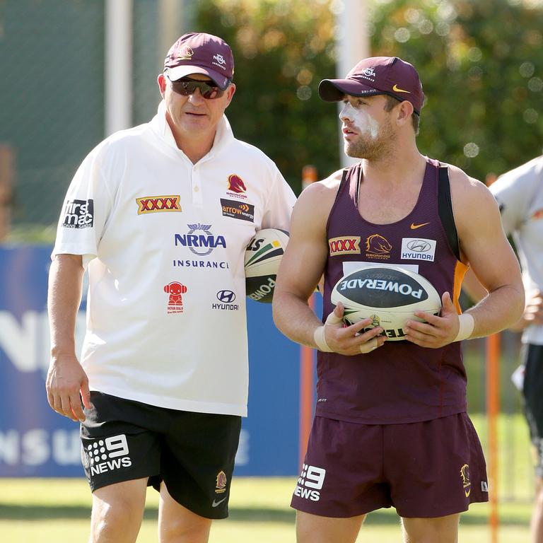 Anthony Griffin and Andrew McCullough’s relationship dates back to 2008. Picture: Jono Searle