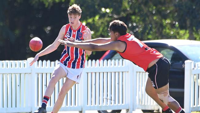 QAFL colts Redland-Victoria Point v Wilston Grange. Saturday June 15, 2024. Picture, John Gass