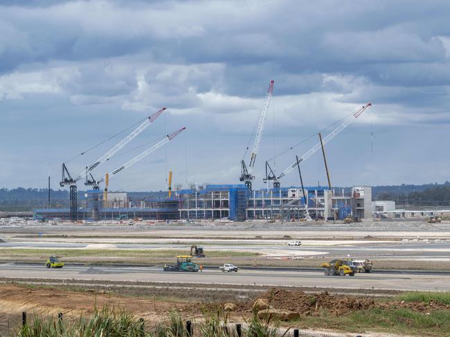 Western Sydney International Airport is set to be up and running by late-2026. Picture: NCA NewsWire / Simon Bullard.