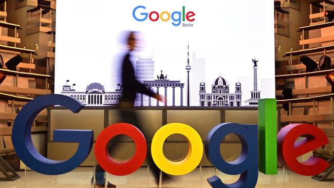 Google parent Alphabet has been ordered to pay $60m for secretly collecting consumer data. Picture: AFP/Getty Images