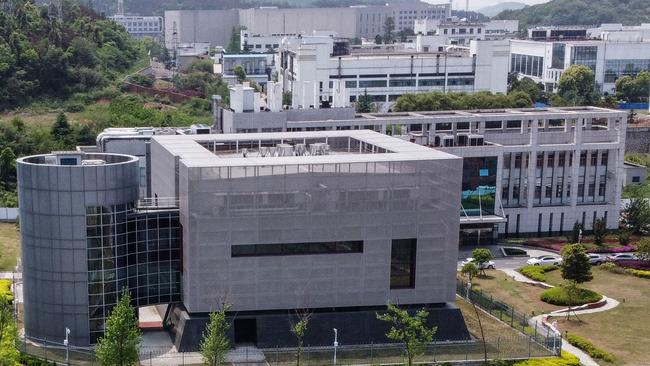 The P4 laboratory at the Wuhan Institute of Virology in Wuhan in China's central Hubei province. Picture: AFP