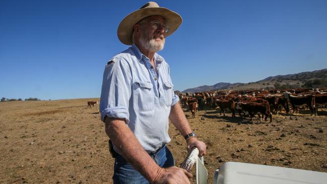 Upper Hunter farmer Richard Bell. Picture: Liam Driver