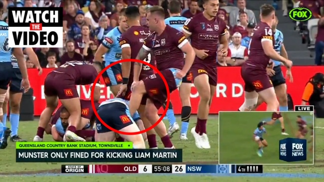 Cameron Munster defends ‘cheap shot’ as Origin gets dirty