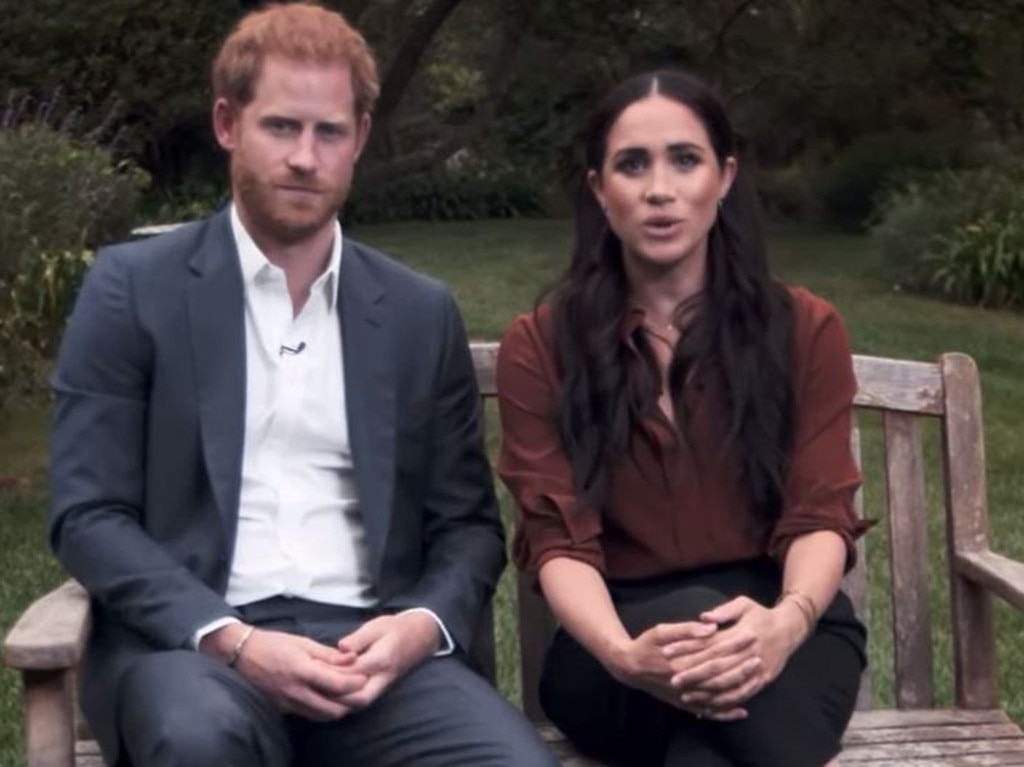 Prince Harry and Meghan Markle left the Royals in London for a quieter life in the US. Credit: Time